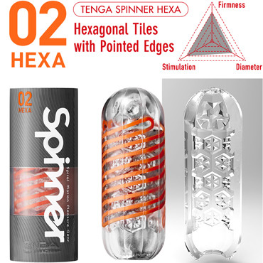 Tenga Spinner 02 Hexa