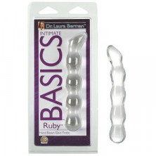 California Exotic Berman Ruby Glass Probe, прозрачный