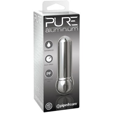 Pipedream Pure Aluminium Silver Small