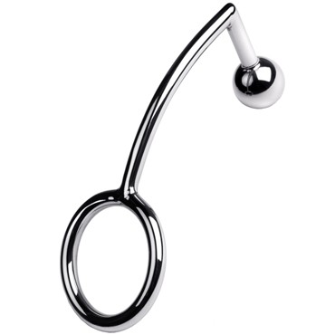 ToyFa Metal Насадка с анальной втулкой M, серебристая