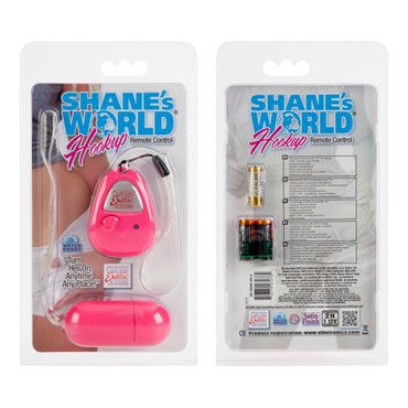 California Exotic Shanes World Hookup, розовый