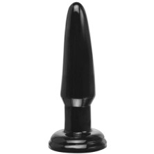 Pipedream Basix Rubber Works Beginner's Butt Plug, черная