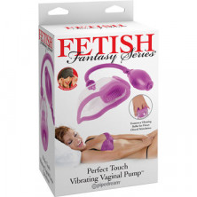 Pipedream Fetish Fantasy Perfect Touch Vibrating Pump, фиолетовая