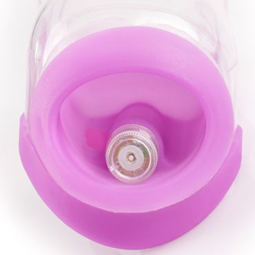 Pipedream Fetish Fantasy Perfect Touch Vibrating Pump, фиолетовая
