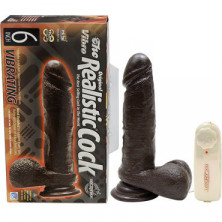 Doc Johnson Realistic Cocks 15 см, черный