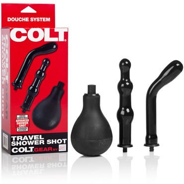 California Exotic Colt Travel Shower Shot, черный