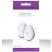 NS Novelties Crystal Kegel Eggs, прозрачный