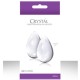 NS Novelties Crystal Kegel Eggs, прозрачный