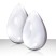 NS Novelties Crystal Kegel Eggs, прозрачный
