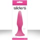 NS Novelties Sliders Silicone Anal Plugs, розовый