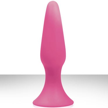 NS Novelties Sliders Silicone Anal Plugs, розовый