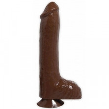 Pipedream Dong With Cup 20 см коричневый