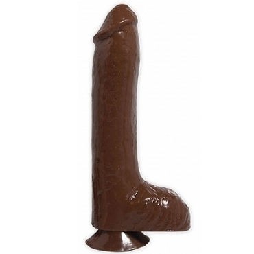 Pipedream Dong With Cup 20 см коричневый