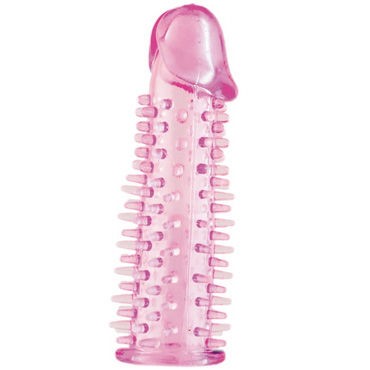 Toyfa насадка, розовая