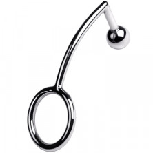 ToyFa Metal Насадка с анальной втулкой L, серебристая