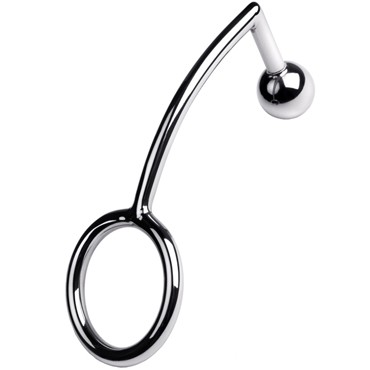 ToyFa Metal Насадка с анальной втулкой L, серебристая