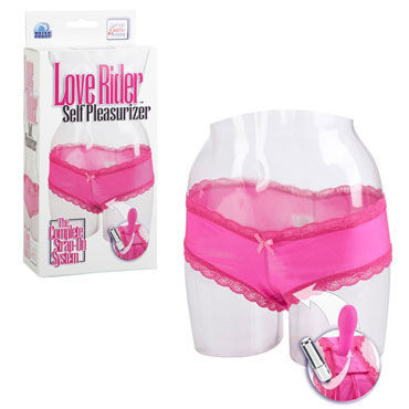 California Exotic Love Rider Self Pleasurizer, розовые