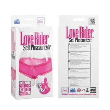 California Exotic Love Rider Self Pleasurizer, розовые