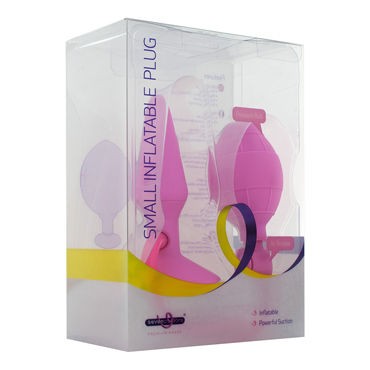 Seven Creations Small Inflatable Plug, черная