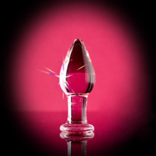 Sexus анальный массажер, 11 см, прозрачный