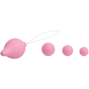 Baile Sexual Exercise Kegel Balls, розовый