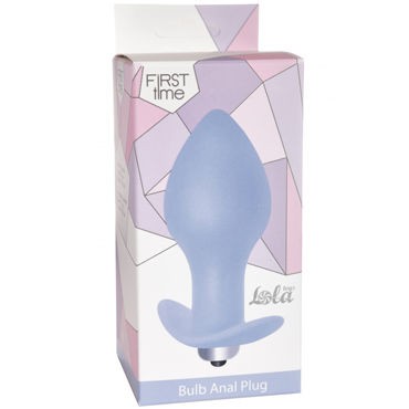 Lola Toys Bulb Anal Plug, синяя