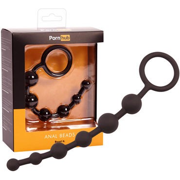 Pornhub Anal Beads, черные