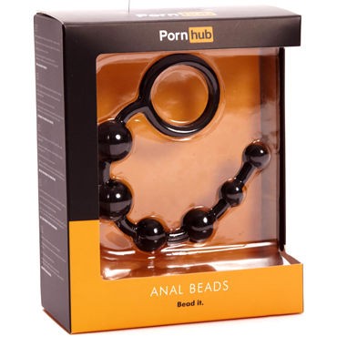 Pornhub Anal Beads, черные