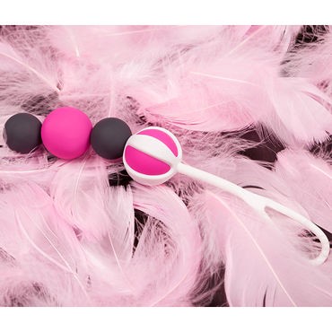Gvibe Geisha Balls Magnetiс, черно-розовые