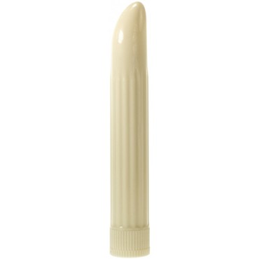 Minx Sensuous Ribbed Vibrator, белый