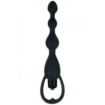 Play Secrets Anal Beads Vibrators, черные