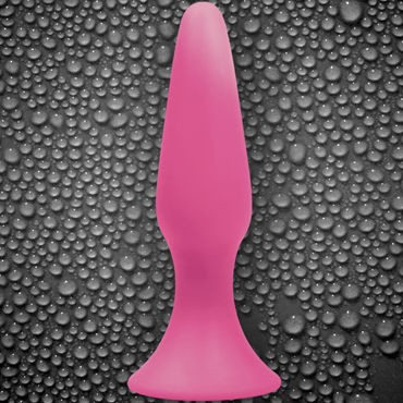 NS Novelties Sliders Silicone Anal Plugs, розовый