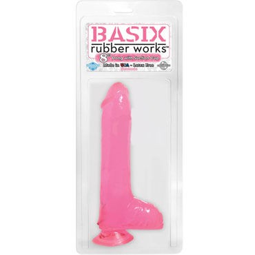 Pipedream Dong With Cup 20 см розовый