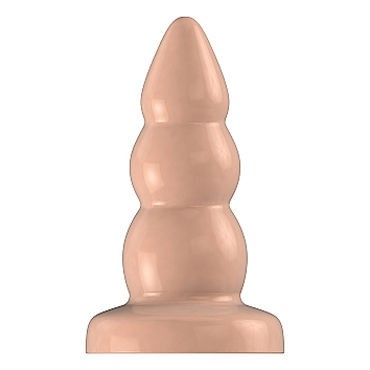Shots Toys Bottom Line Buttplug Model 6, телесная