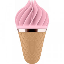 Satisfyer Sweet Treat, розово-коричневый