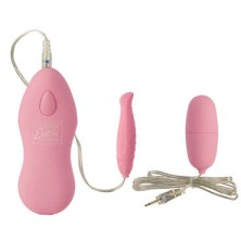 California Exotic Twin Pleasure Pak Bullets, розовые