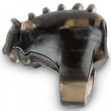 Brazzers Эрекционное кольцо с виброзверьком, черное