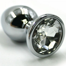 Kanikule Большая анальная пробка, серебристая