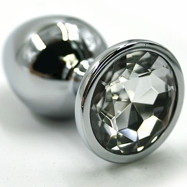 Kanikule Большая анальная пробка, серебристая