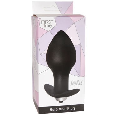 Lola Toys Bulb Anal Plug, черная