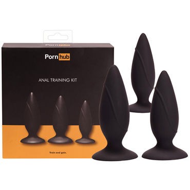 Pornhub Anal Training Kit, черный