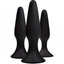 NS Novelties Renegade 3x Plugs Trainer Kit, черные