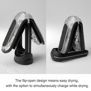Tenga Flip Zero Electronic Vibration, черный