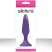 NS Novelties Sliders Silicone Anal Plugs, фиолетовый