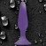 NS Novelties Sliders Silicone Anal Plugs, фиолетовый