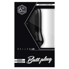 Shots Toys Bottom Line Buttplug Model 4, черная