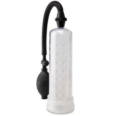 Pipedream Silicone Power Pump, прозрачная