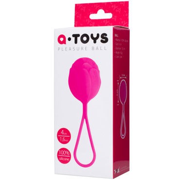 Toyfa A-toys Pleasure Ball, розовый