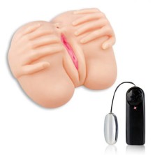 Hustler Alexis Texas Vibrating Pussy&Ass Spread from Behind