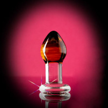 Sexus анальный массажер, 8,5 см, прозрачный